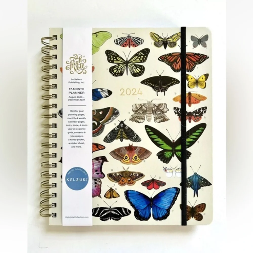 High Notes 17 month Deluxe Hardcover Planner